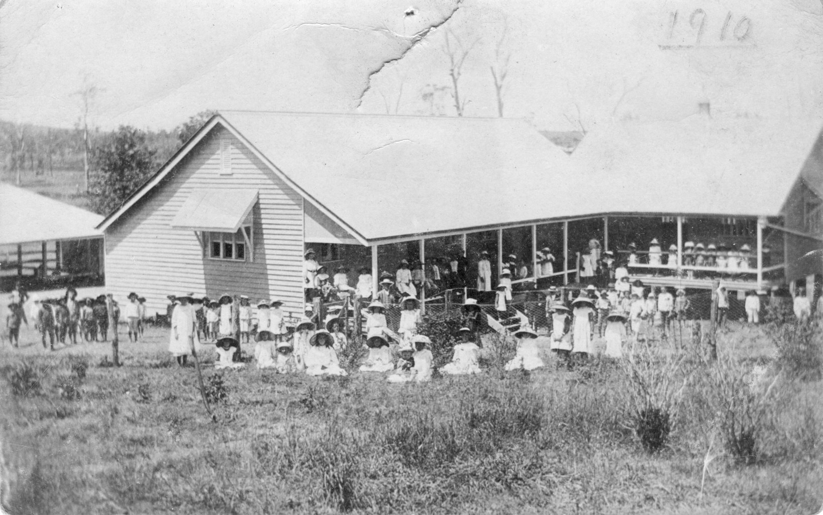 The first Marburg School firstly named Frederick, and earlier Sally Owen's Plains. These buildings were moved in the early 1920,s to the present site. A new school building was erected and the old ones used for the Boys and Girls Rural School, opening in 1922. The second in Queensland, the first was at Nambour. 